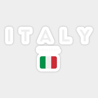 Italy flag, italian flag Sticker